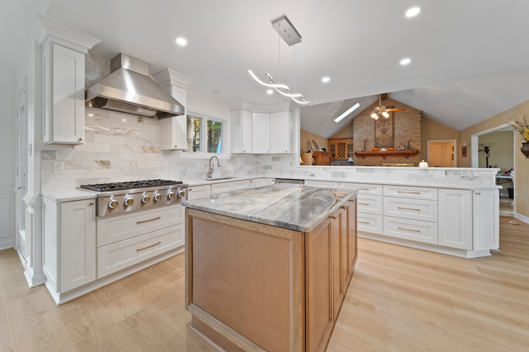 Custom Kitchen after